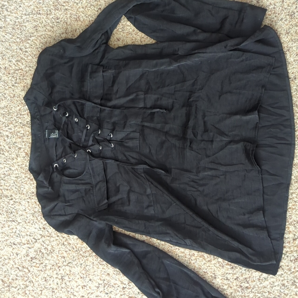 Women's Black Forever21 Blouse